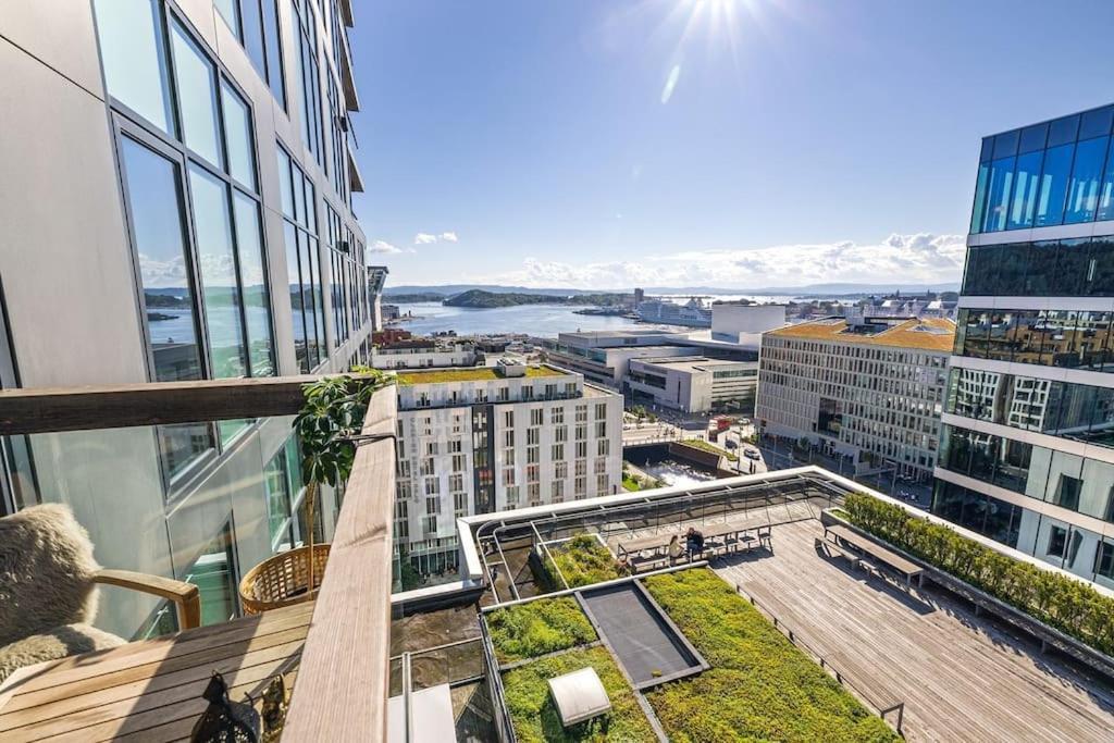 Modern 2Bed Room Sea View Apartment @ Oslo Barcode Esterno foto