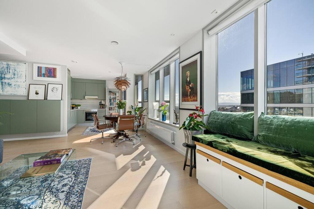 Modern 2Bed Room Sea View Apartment @ Oslo Barcode Esterno foto