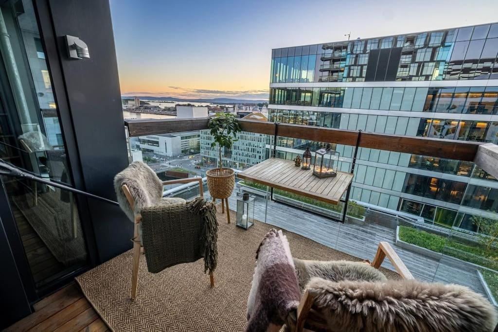 Modern 2Bed Room Sea View Apartment @ Oslo Barcode Esterno foto