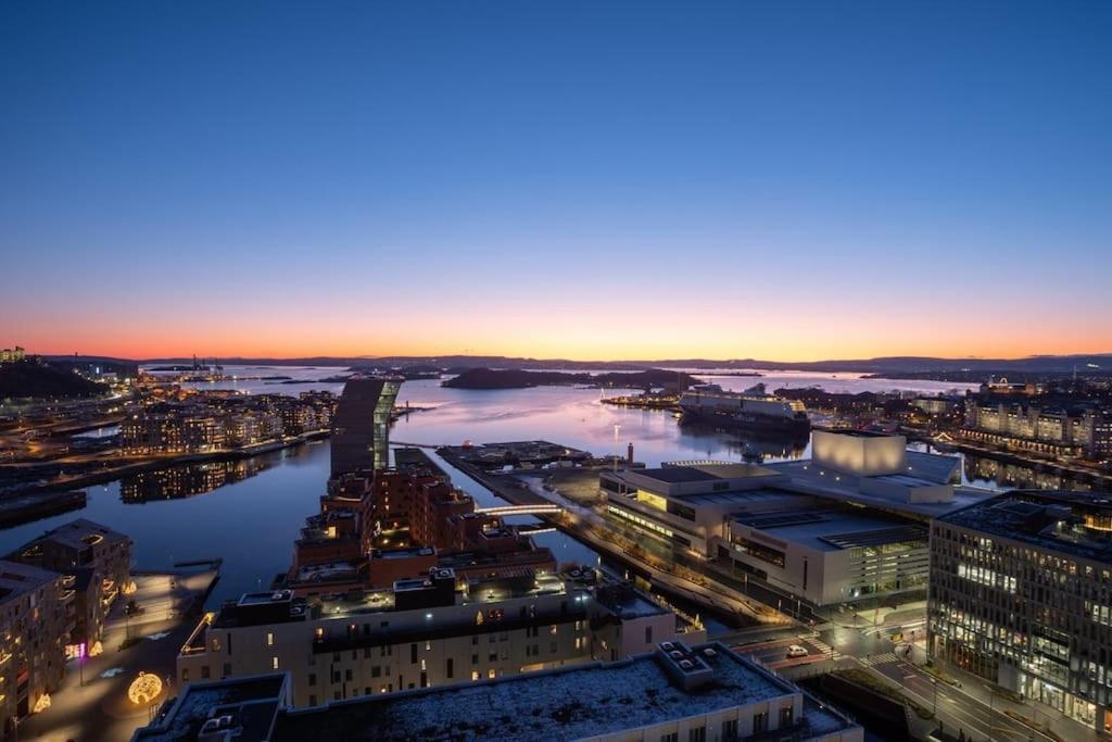 Modern 2Bed Room Sea View Apartment @ Oslo Barcode Esterno foto