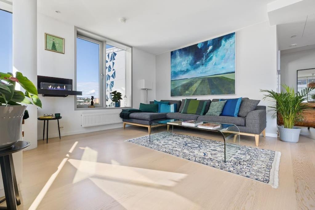 Modern 2Bed Room Sea View Apartment @ Oslo Barcode Esterno foto