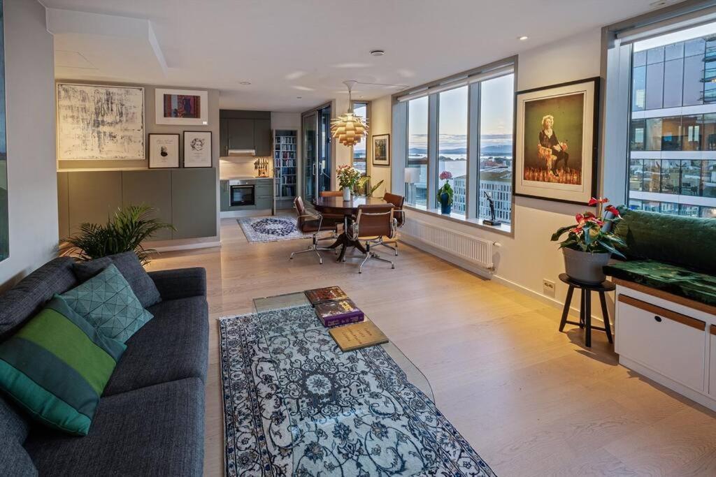 Modern 2Bed Room Sea View Apartment @ Oslo Barcode Esterno foto
