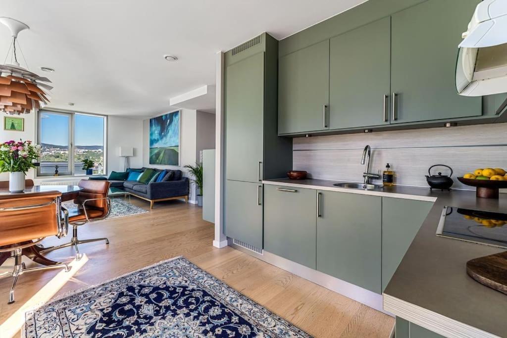 Modern 2Bed Room Sea View Apartment @ Oslo Barcode Esterno foto